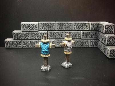 Delving Decor: Sparring Dummy (28mm/Heroic scale)