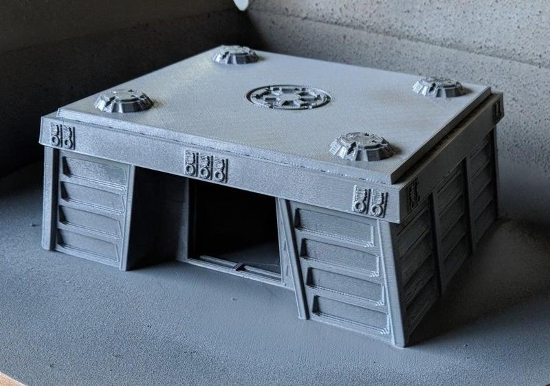 Star Wars Legion Terrain – Imperial Endor Bunkers