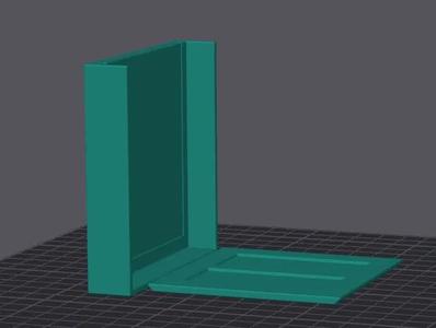 Generic (Zigbee) scene panel sliding dovetail mount