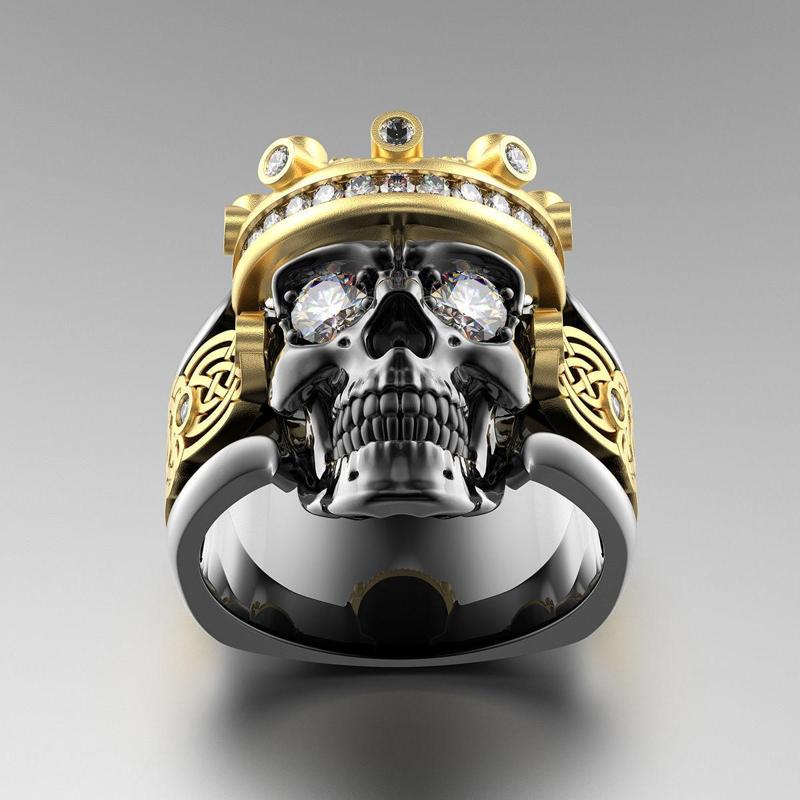 Skull fashion ring 0204
