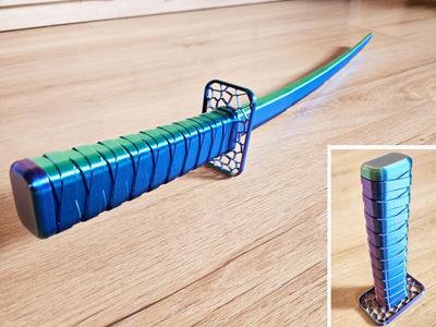 Brave Katana (Print-in-Place)