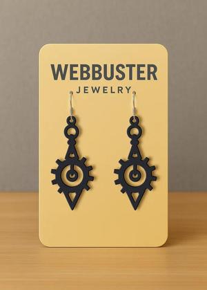 Clockwork Elegance - Steampunk Earrings   