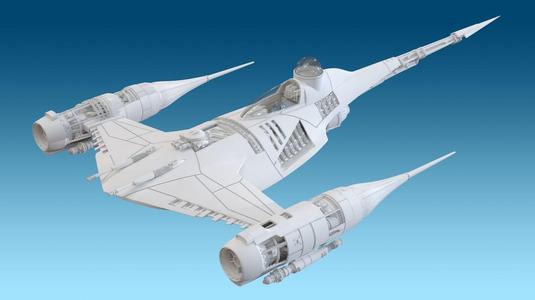 Star Wars Mandolarian N1 Hot Rod Naboo fighter