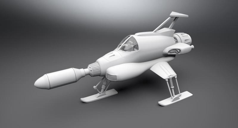 SHADO Interceptor scale model