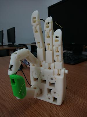 Robotic Hand V2 EPS Biomecanique Bionic mechanical hand robotised mechanical hand