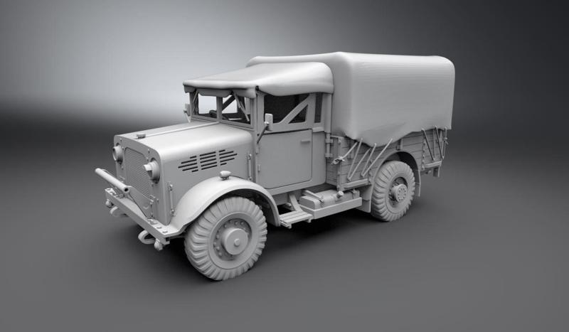 Bedford MWD 15 CWT scale model