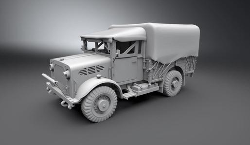 Bedford MWD 15 CWT scale model