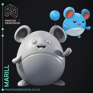 Marill - Pokemon - Fan Art