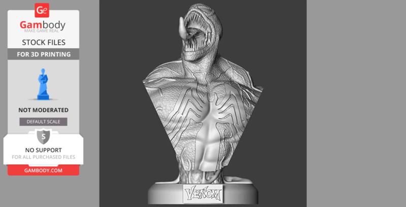 Venom Bust