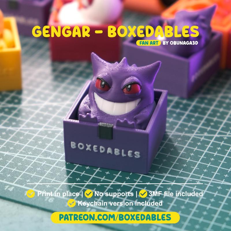 Gengar - Boxedables [Fan Art]