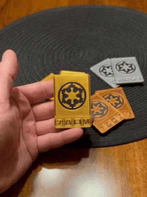 Imperial Credits Magnetic Fidget - Star Wars