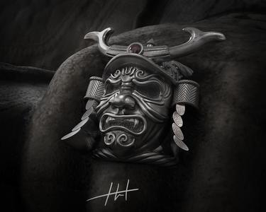 Ring Samurai mask