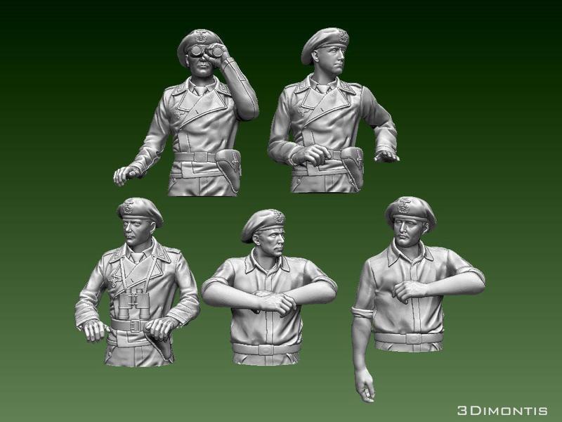German tank crew