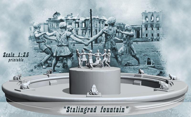 Stalingrad Fountain  - Children s round dance -