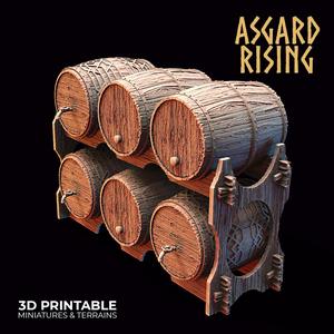 Barrel Rack (ver. B) /Pre-supported/