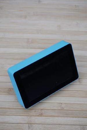 Raspberry Pi Touch Display 2 Housing Plain - Horizontal - Cutout - RPi5 by Nerdiy.de   