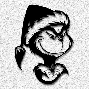 The Grinch who Stole Christmas wall art Dr Suess decor fanart