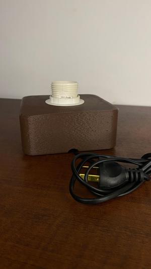 Free E27 Square Base for Table Lamps