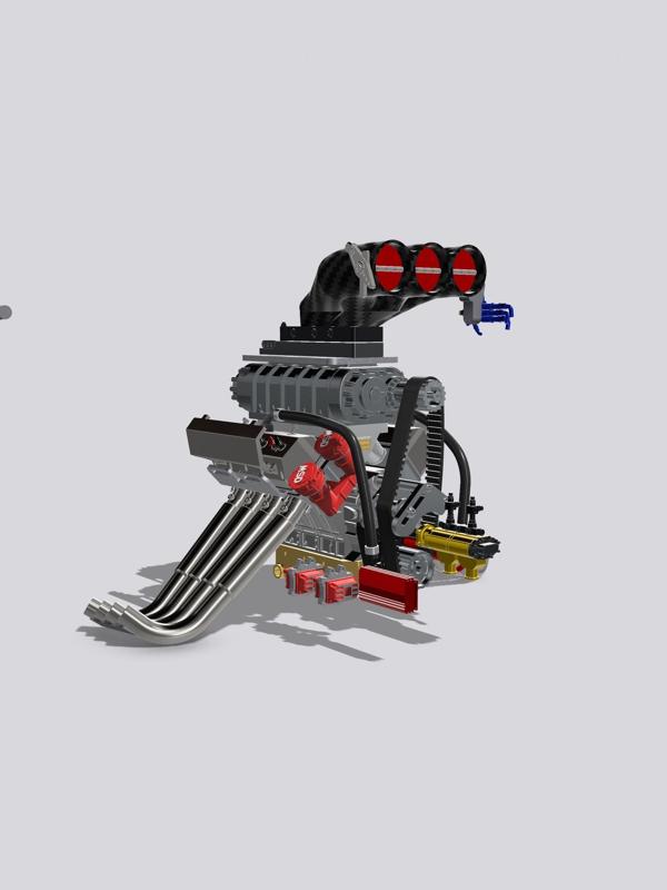 FUNNY CAR Blown Nitro Hemi Complete with Options