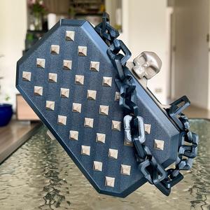 Skull Clutch Bag