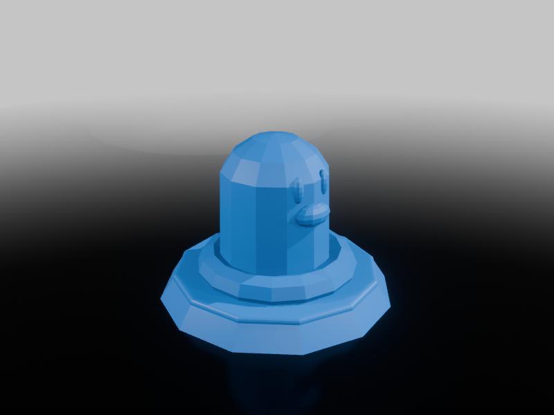 Diglett Low Poly Pokemon Figure 51