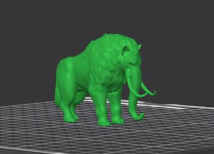 Wolf Elephant Hybrid