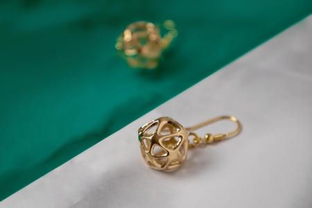 Cellulated Earrings