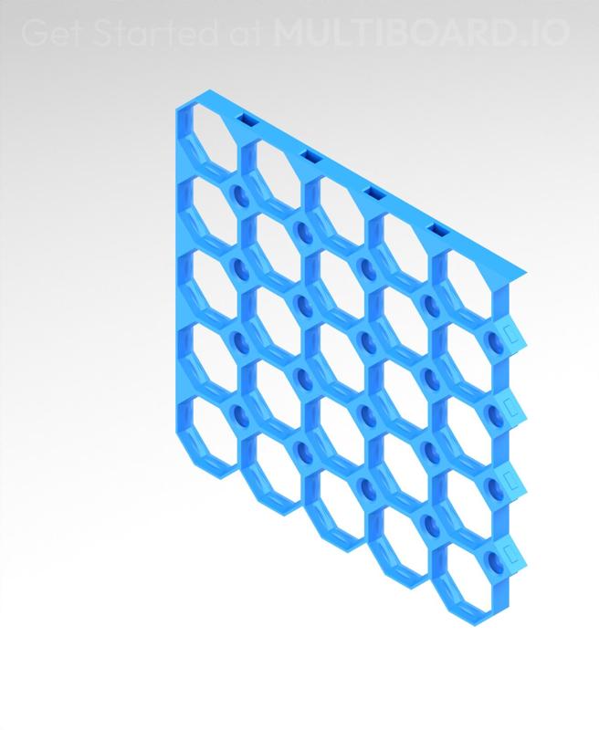 5x5 Top Left Corner - Multiboard Border Tile