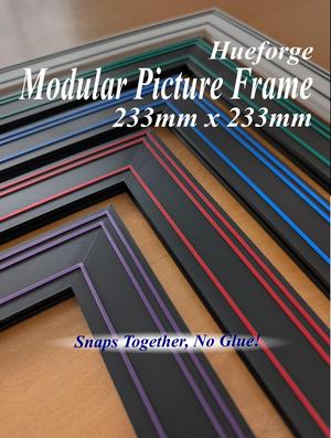 233 x 233mm Modular Picture Frame for Hueforge - TRI TRACK