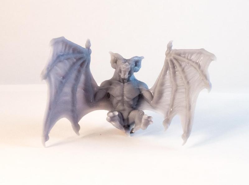 Direbat - 3D Printable Monster - 2 Poses