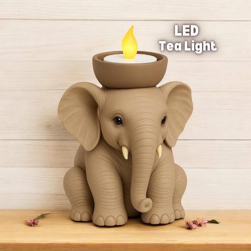 Elephant LED Tea Light