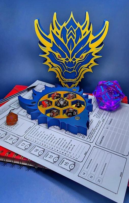  Dragonhead D&D Dicebox