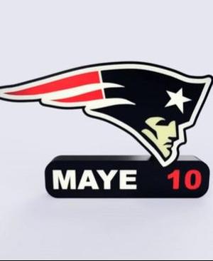 New England Patriots Sign – LED Strip Compatible