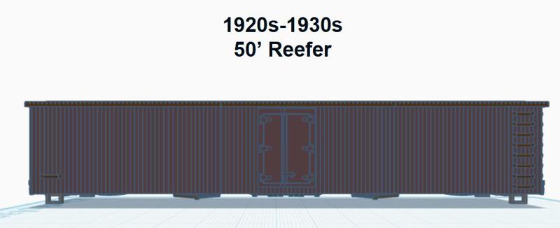 50' Milk Reefer (HO SCALE)