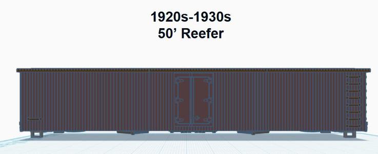 50' Milk Reefer (HO SCALE)