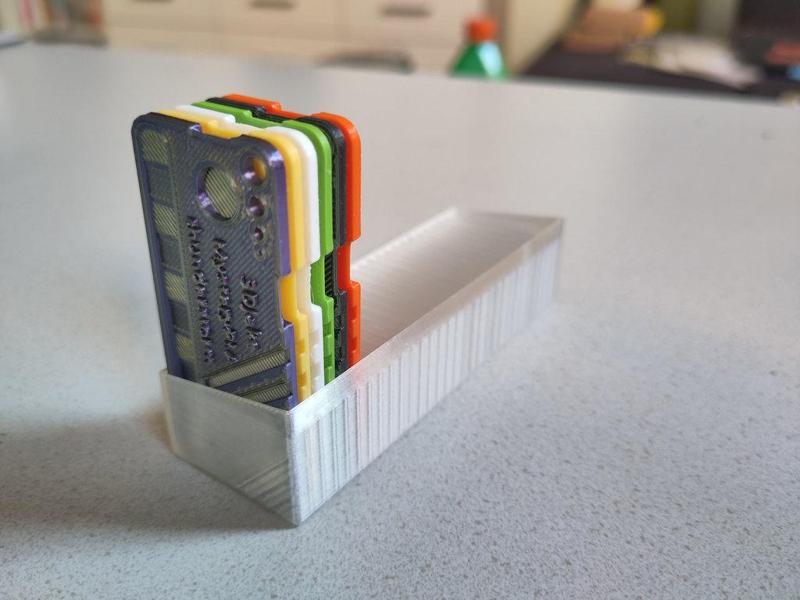 Vertical filament sample holder/box for thing:4274329