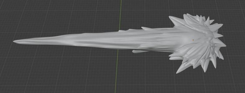 DBZ Ki Sword Effect