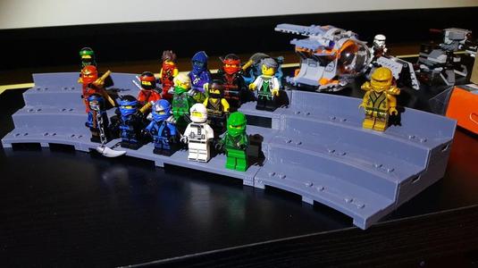 LEGO Minifigure Display Stand / Stadium / Colosseum