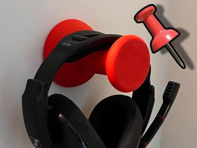 mega pin hook/headphone holder
