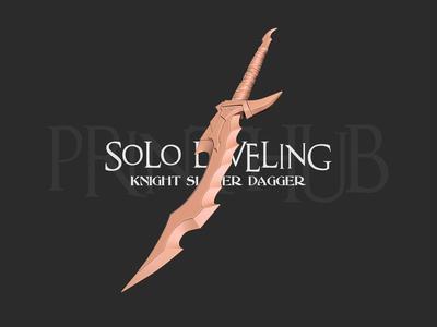 Solo Leveling - Knight Slayer Dagger Cosplay