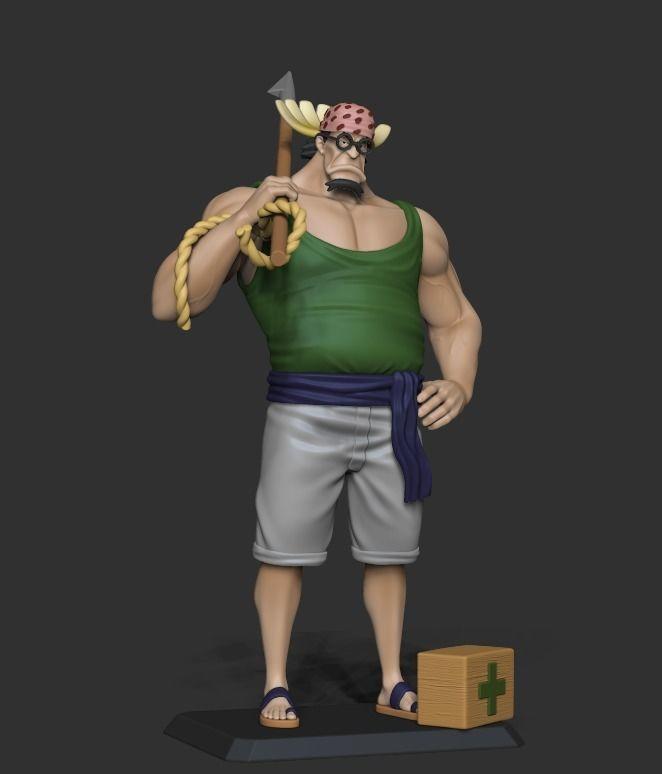 One Piece young Crocus of Roger Pirates