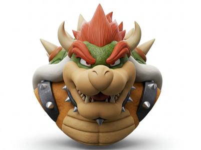 Bowser Bust Base Included