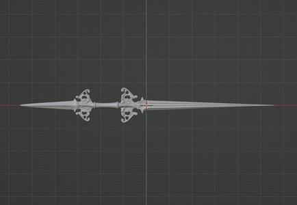 Sword of Miracle 3D model from Lineage2 Game 3D print model