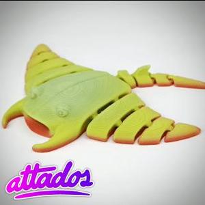 FLEXI PRINT-IN-PLACE MANTA RAY, FLEXI MANTA RAY