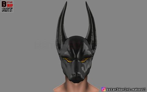 Anubis - Anpu - ancient Egyptian god Mask - Helmet  for cosplay