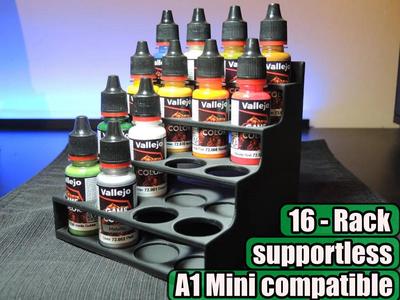 Paint Rack Holder 16 - Vallejo and Army Painter
