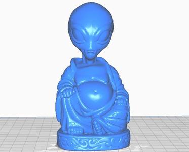 The Buddha of Area 51 (Alien)