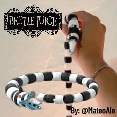 Beetlejuice Flexi Sandworm/Sandworm