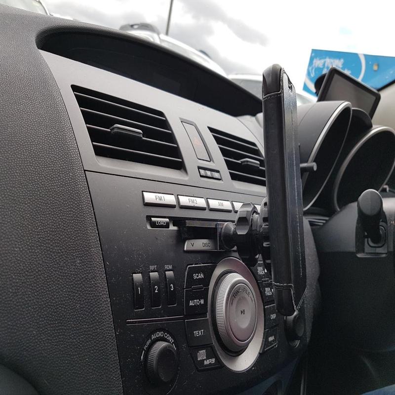 Car CD slot magnetic phone holder