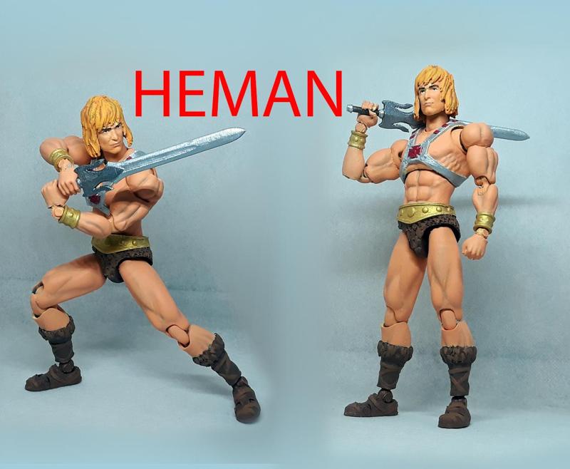 HEMAN 1/12 articulated action figure